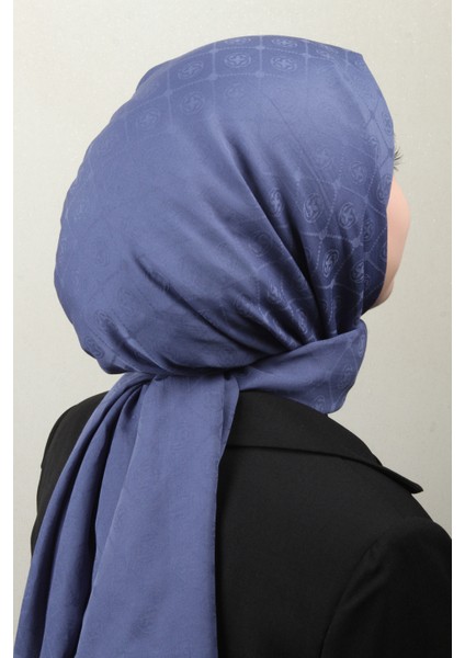 Pamuklu Şal 4109-6 Indigo modelleri