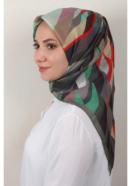 Nirvana Soft Eşarp 8099-6 Haki
