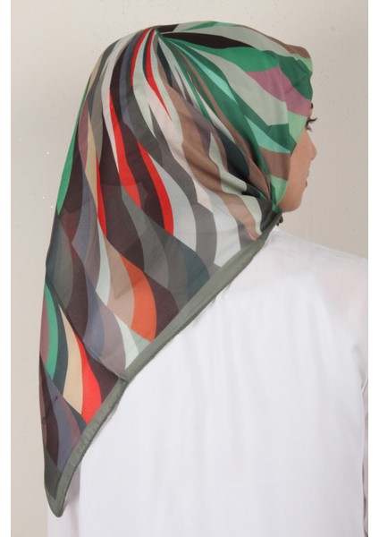 Nirvana Soft Eşarp 8099-6 Haki