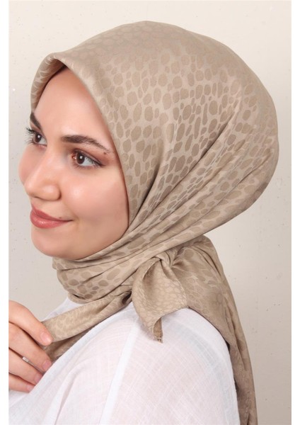 Modakaşmir Ipeksi Jakar Eşarp 5356-10 Çöl Beji