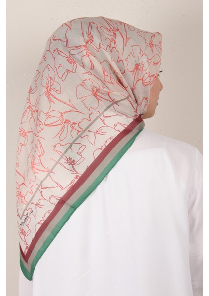 Nirvana Soft Eşarp 8098-7 Yeşil