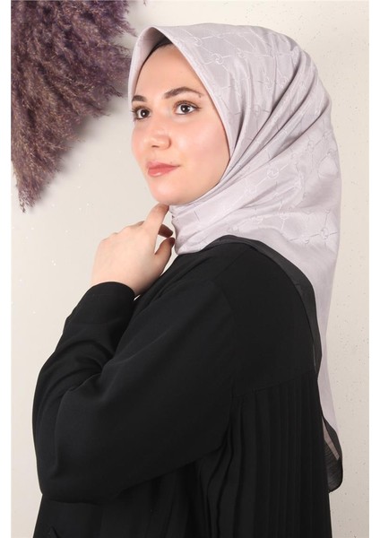 Fashion Monogram Eşarp 8089-19 Taş fiyatları