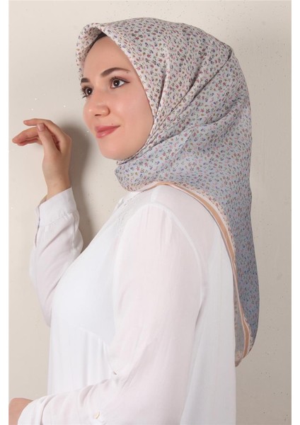 Nirvana Soft Eşarp 8092-13 Buz Mavisi