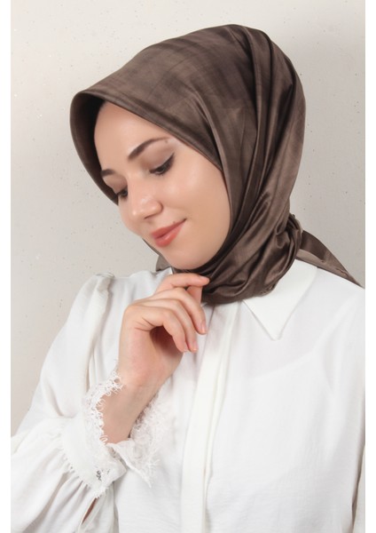Luxer Eşarp 3619-4 Kahverengi