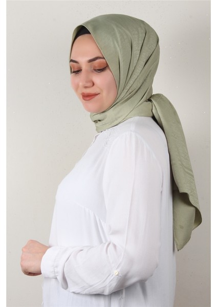 Jakarlı Ipeksi Şal 8084-19 Mint Yeşili fiyatları
