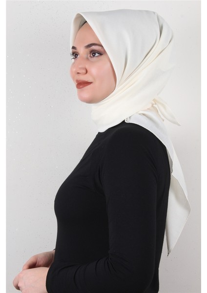 Bambu & Coton Eşarp 3087-25 Ekru