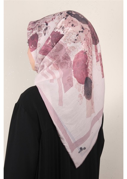 Pamuklu Soft Eşarp 3339-1 Açık Pudra