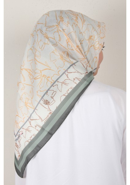 Nirvana Soft Eşarp 8098-9 Mint Yeşili