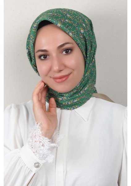 Nirvana Soft Eşarp 8094-6 Yeşil