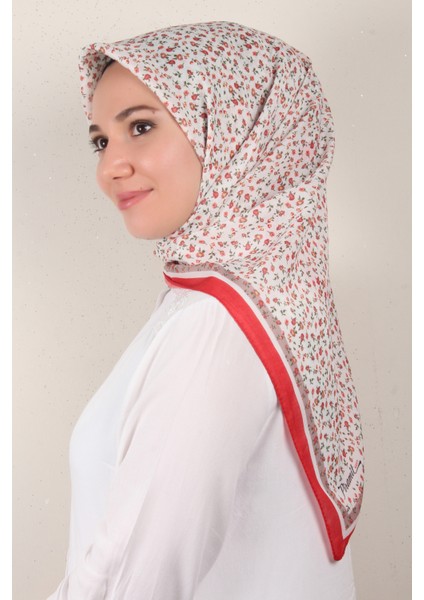 Nirvana Soft Eşarp 8095-13 Kırmızı