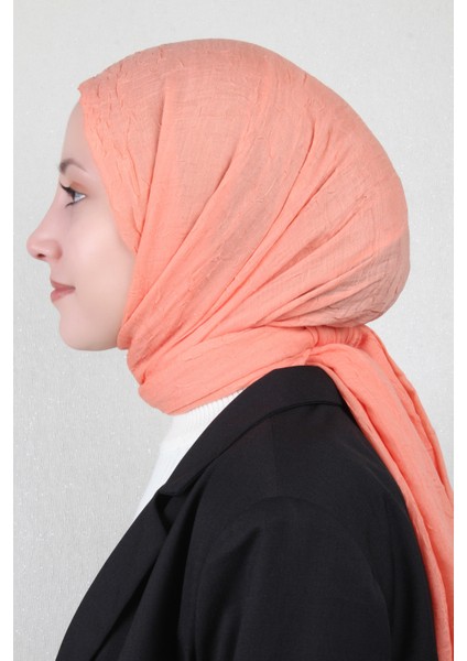 Bambu Kraşlı Şal 2724-126 Yavruağzı