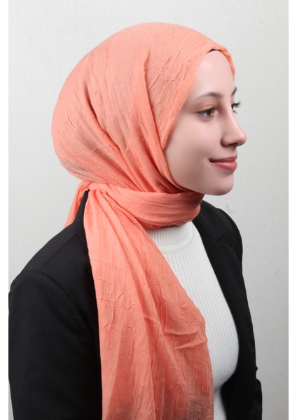 Bambu Kraşlı Şal 2724-126 Yavruağzı modelleri