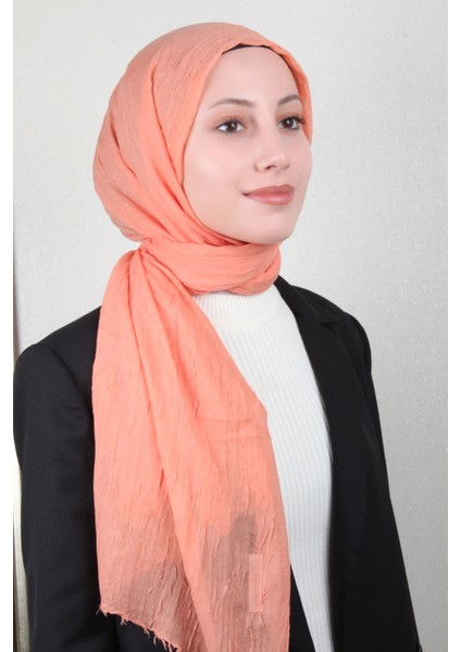 Bambu Kraşlı Şal 2724-126 Yavruağzı fırsatları