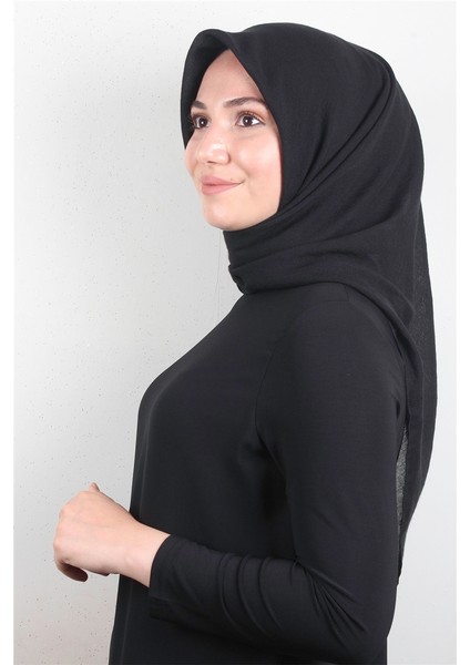 Yonca Pamuk Eşarp 4652-15 Siyah