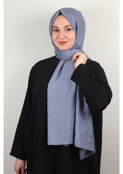 Ince Kareli Şal 2580-27 Indigo