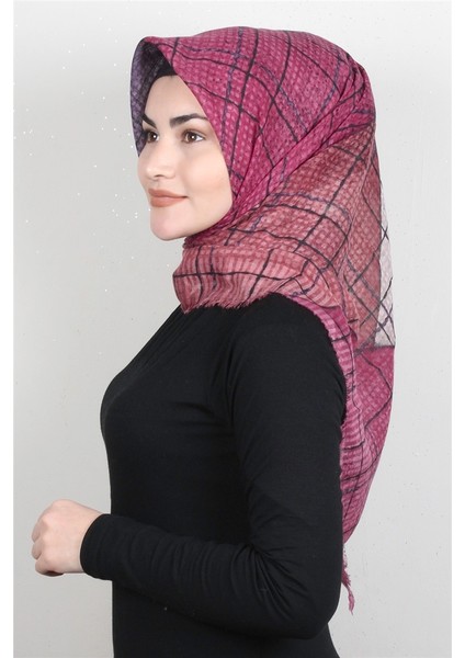 Pamuklu Trend Eşarp 9935-8 Pembe