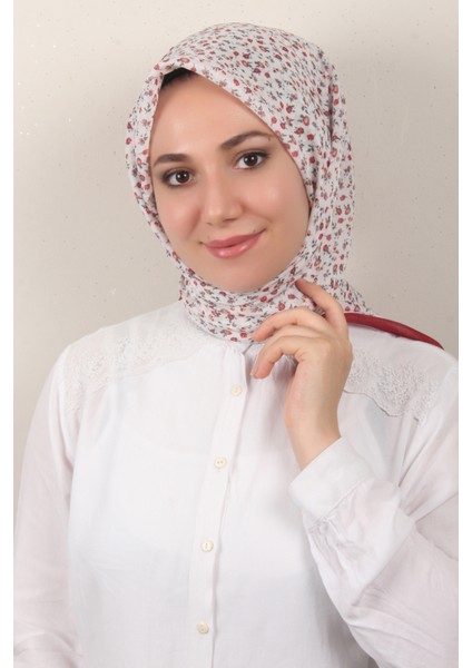Nirvana Soft Eşarp 8095-5 Bordo