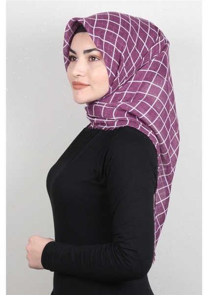 Pamuklu Trend Eşarp 9938-4 Pembe