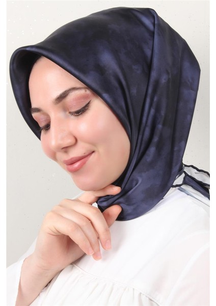 Luxer Eşarp 3622-18 Bulut Lacivert