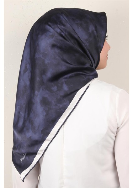 Luxer Eşarp 3622-18 Bulut Lacivert