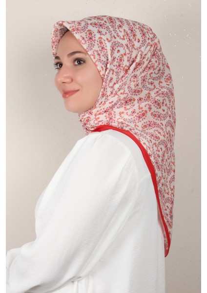 Nirvana Soft Eşarp 8094-4 Kırmızı