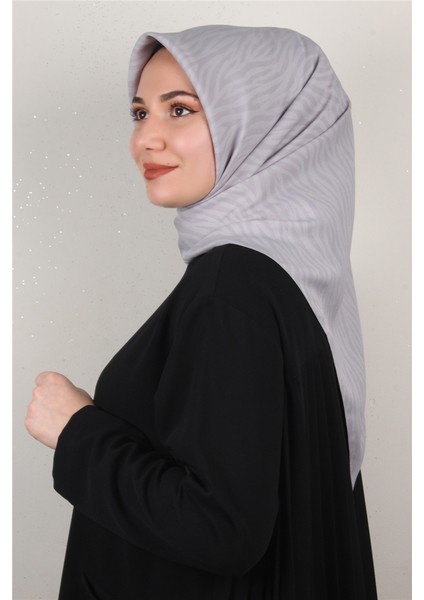 Alya Fresh Eşarp 5253-12 Buz Mavisi