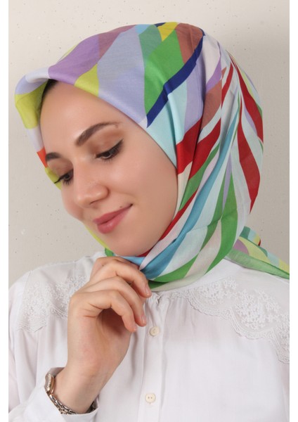 Nirvana Soft Eşarp 8099-9 Fıstık Yeşili