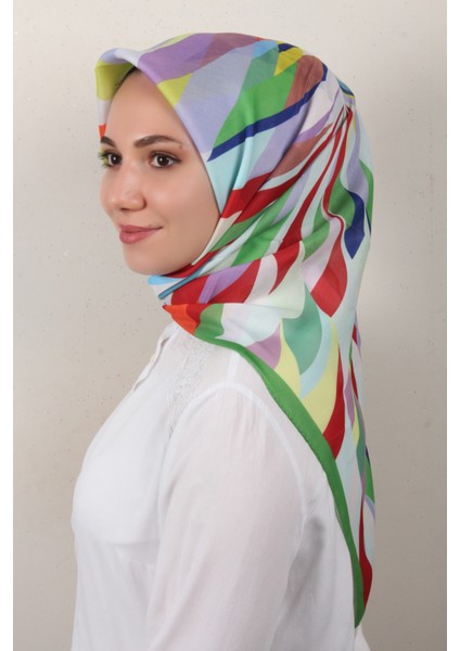 Nirvana Soft Eşarp 8099-9 Fıstık Yeşili