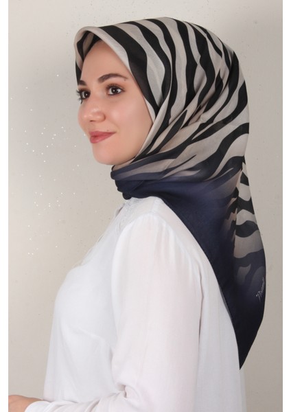 Nirvana Soft Eşarp 3342-5 Lacivert