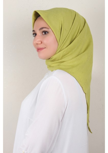 Bambu Kraşlı Eşarp 3081-50 Fıstık Yeşili fiyatları