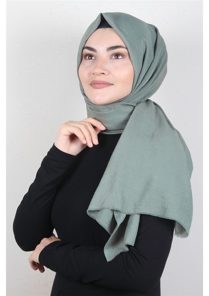 Relax Kraşlı Şal 2721-6 Mint Yeşili
