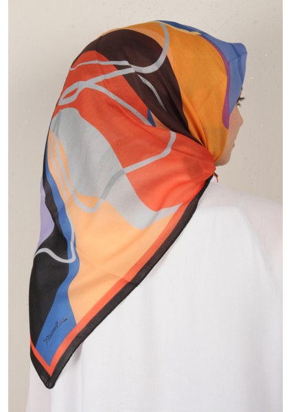 Nirvana Soft Eşarp 8100-14 Siyah