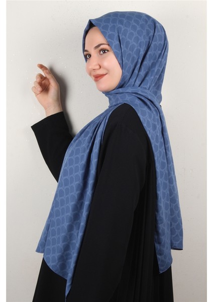 Alya Fresh Şal 2535-4 Indigo