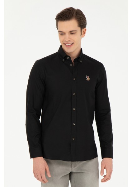 Erkek Siyah Gömlek Basic 50271277-VR046 modelleri