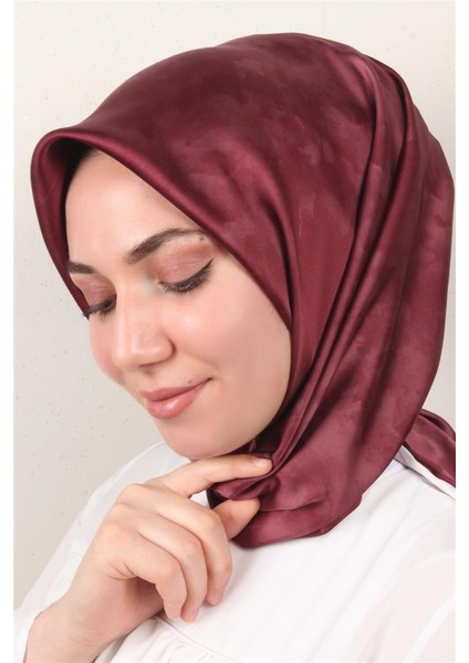 Luxer Eşarp 3622-3 Bulut Bordo