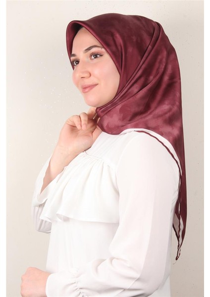 Luxer Eşarp 3622-3 Bulut Bordo