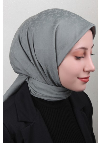 Pamuklu Eşarp 4105-14 Mint Yeşili modelleri