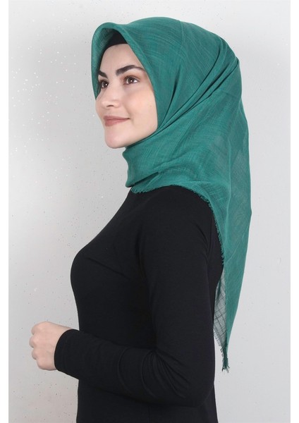 Pamuklu Trend Eşarp 9914-45 Yeşil