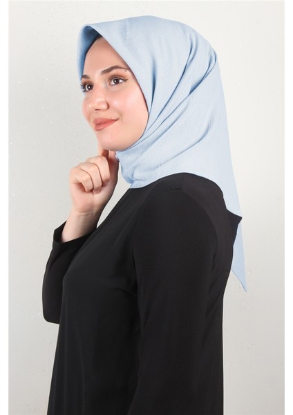Alessa Pamuk Eşarp 2743-36 Buz Mavisi modelleri