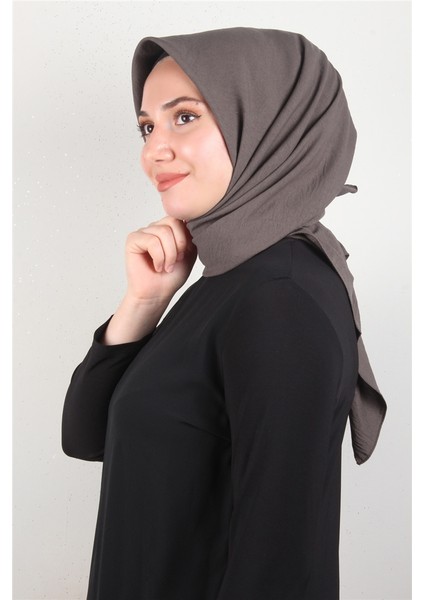 Alessa Pamuk Eşarp 2743-16 Kahverengi