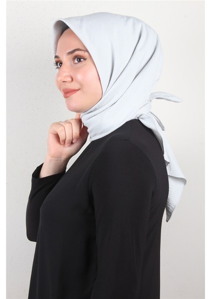 Alessa Pamuk Eşarp 2743-28 Açık Gri fiyatları