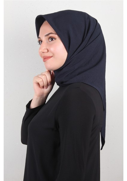 Alessa Pamuk Eşarp 2743-35 Lacivert modelleri