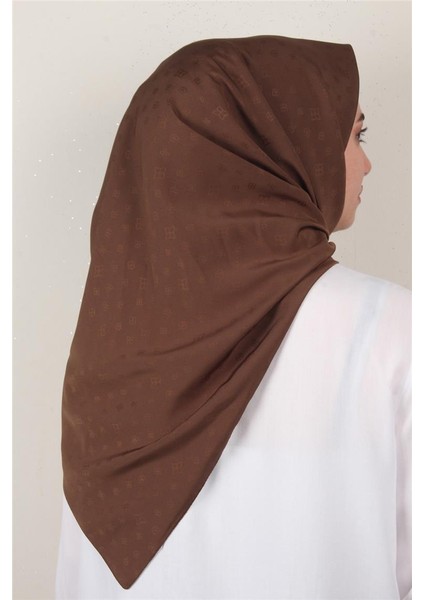 Jakarlı Icon Eşarp 2757-21 Kahverengi fiyatları