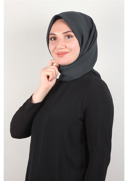 Alessa Pamuk Eşarp 2743-11 Antrasit