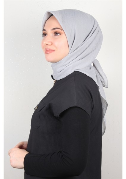 Pamuk Beta Eşarp 4651-36 Gri