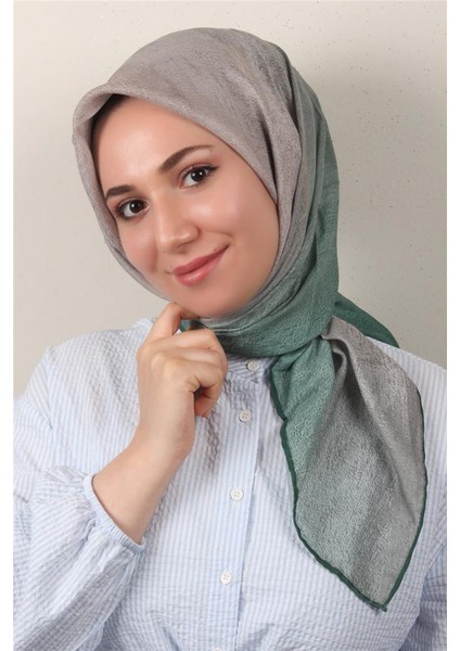 Nirvana Soft Eşarp 8091-7 Yeşil