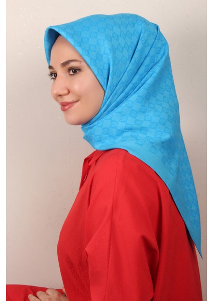 Armine Ultralight Eşarp 3102-5 Açık Mavi