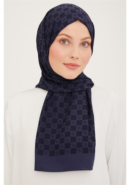 Armine Ultralıght Şal 3097-1 Lacivert