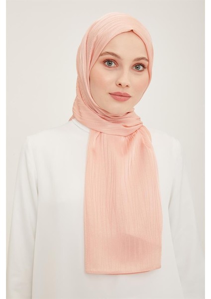 Armine Jakar Ipeksi Şal Kırçıl 3098-12 Pembe
