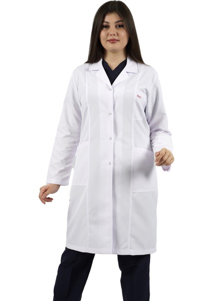 Gömlek Yaka Uzun Boy Beyaz Bayan Doktor Öğretmen Hemşire Laboratuvar Önlüğü fırsatları